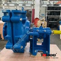 China Medium Duty Slurry Pump 10x8E-M Centrifugal Slurry Pump Good Price Rubber Lined With Expeller Seal