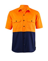 more images of S/S Two Tone Hi Vis Shirt