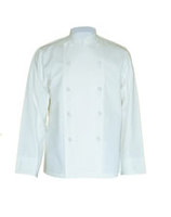 more images of L/S white Chef Jacket