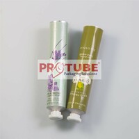 more images of hand cream aluminum tube for packaging with octagonal cap