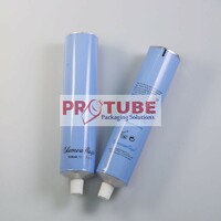 screw cap aluminum tube for hand cream packaging