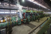 hot rebar rolling mill production line