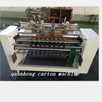 QH automatic corrugated cardboard partition slotter  machine