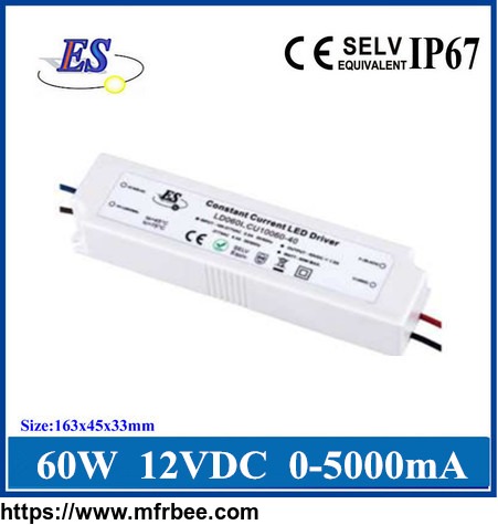 60w_ac_dc_constant_voltage_led_driver_switching_power_supply