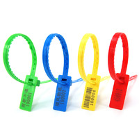 more images of Security Plastic Seals Tamper Proof Numberd Pull Tight Tag Single Use Tag (SL-12F)