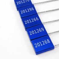 more images of Alloy Aluminum Security Cable Seals Shipping Container Cable Wire Tag (SL-02H)
