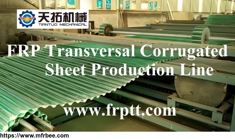 frp_transversal_corrugated_sheet_making_machine