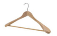 more images of High class maple wooden coat hanger with fashion shoulder parts
