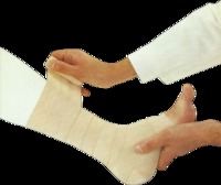 Medical wound dressing All-Cotton Elastic Bandage with approx. 70% stretchability and light retractive power