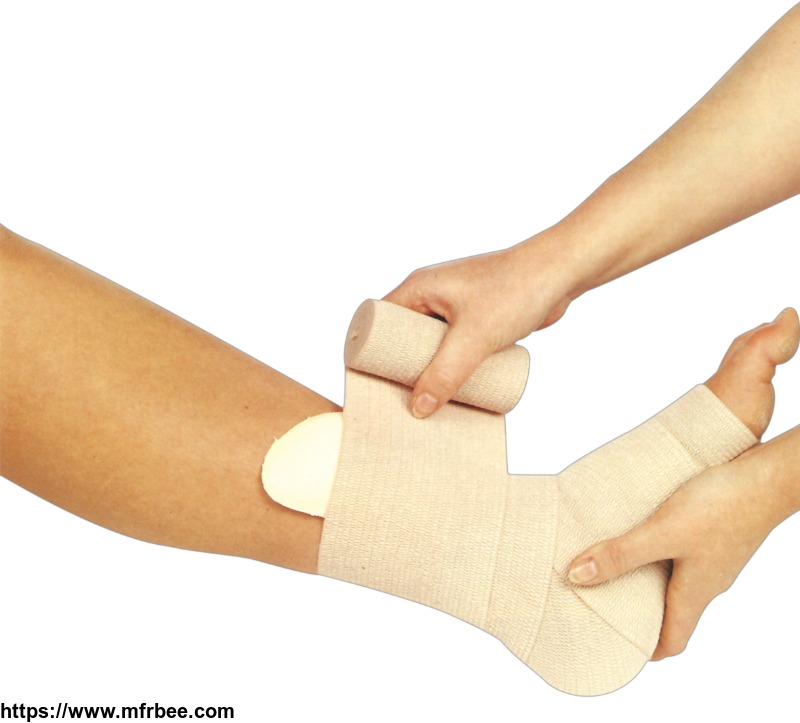 high_quality_medical_elastic_compression_bandage_with_high_cotton_content_and_ribbed_surface_