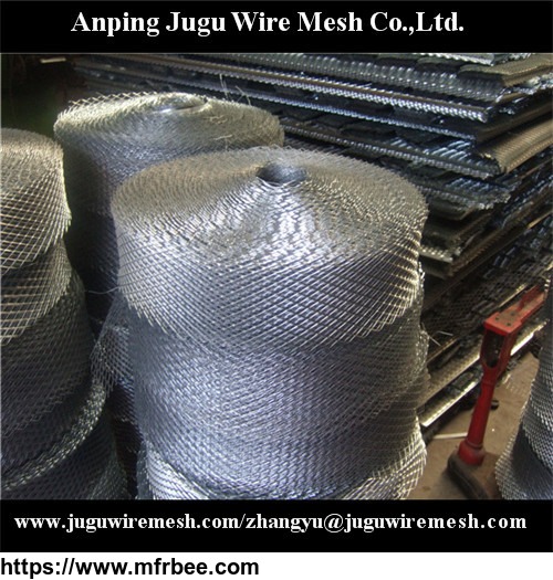 galvanized_expanded_brick_coil_metal_mesh