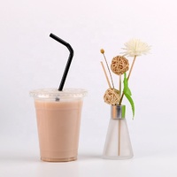 more images of Automatic plastic cup with lid 12oz-90mm PET cup cold drink for sell