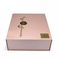 more images of Custom Pink Eva Foam Insert Cardboard Paper Wine Glass Box