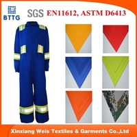 more images of flame retardant cotton nylon coverall for oil and gas