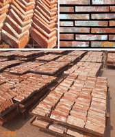 more images of HOT SALES: Decorative Brick, Old Red Brick Slices, Brick Veneer, Corner Brick.
