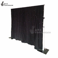 Cheap Adjustable Wedding Backdrop Stand Pipe And Drape For Sale