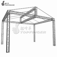 Photo Booth Outdoor Display Exhibition Aluminum Frame Plastic Screw Smart Special Tent Small Stage Lighting Canopy Truss System