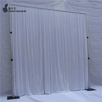 Cheap Adjustable Wedding white Backdrop Stand Pipe And Drape For Sale