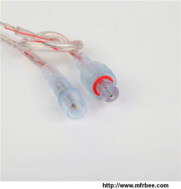 2pin_3pin_transparent_waterproof_connectors_12v_with_male_and_female_plugs_butts