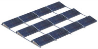 Flat roof solar mounting system/Ballast solar mounting system for flat roof