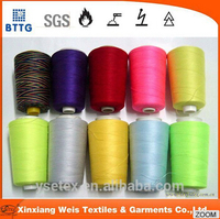 100% spun polyester flame retardant sewing thread wholesale