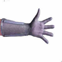 more images of Metal Mesh Butcher Glove with Cuff