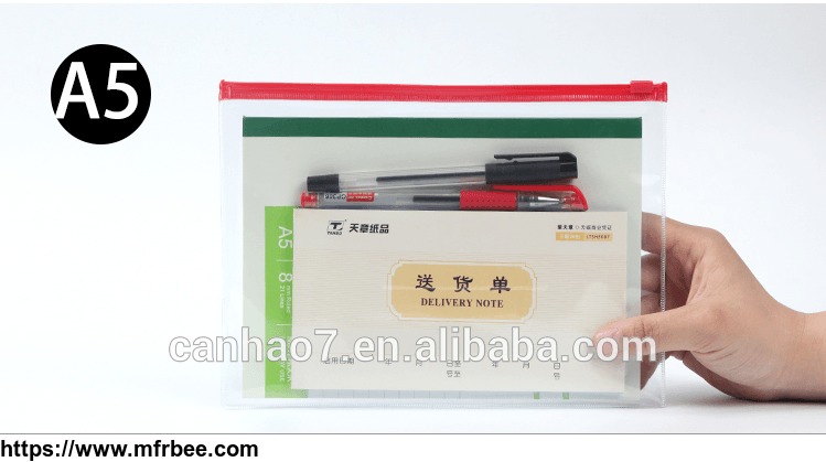 document_file_cosmetic_package_a5_clear_pvc_bag