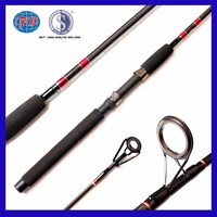FD013 2.13m IM6 carbon blanks by glass yarn wrapping fishing rod for saltwater