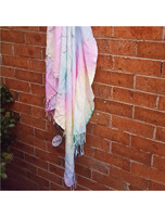 Order Festival Tie Dye Turkish Towel Online | Soft And Visually Stunning Towel
