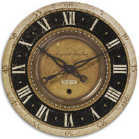 more images of Auguste Verdier 27" Clock Timeworks