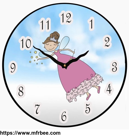 fairy_wall_clock_childrens