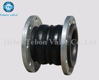 flanged rubber expansion flexible joints compensator  DN2" DN3" DN4"
