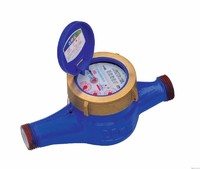 Multi-jet wet/dry  iron barss flange Water Meter,domestic water meter