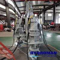 more images of Hydroman® Submersible Centrifugal Dredging Mud Suction Slurry Pump with Agitator Cutters