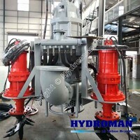 Hydroman® Electric Submersible Gravel Sand Pump with Agitator Cutters