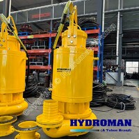 Hydroman® Submersible Sand Slurry Dredge Pump Driven by Electric Power