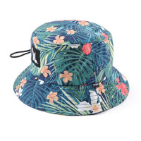 Digital printing pattern polyester bucket hat adjustable