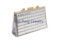 more images of Brass Wedding Crystal Bridal Jewelry , Rhinestone Bags For Female