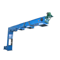 Multipoint particle z bucket elevator