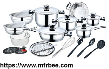 27pcs_inside_and_outside_mirror_polished_stainless_steel_cookware_set
