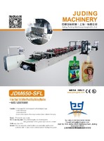 more images of JDM650-SFL Flat Bottom Pouch,  Flat Bottom Pouch With Zipper (2lane) Bag Making Machine