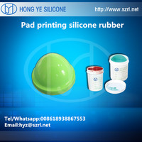 liquid transfering silicone rubber for pad printing