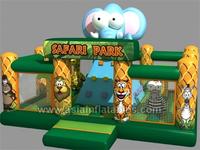 inflatable safari toddler yard
