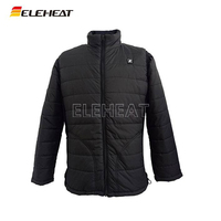 EH-J-019 Battery Powered Heated Jacket With Detachable Sleeves