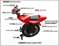 more images of one wheel electric smart motorcycle D9H