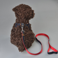 more images of Denim Dog Collar & Leash Set