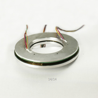 Pancake separate slip ring with through bore  46.0mm Voltage 380VAC/DC