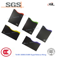 China manufacturer customized printing water proof card holder RFID shielding