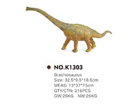 The latest pvc toy dinosaur brachiosaurus for children