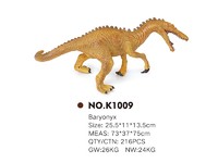 The latest pvc toy dinosaur baryonyx for children
